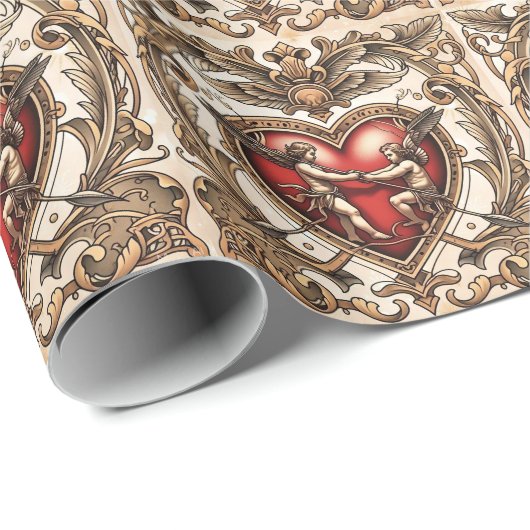 "Heartstring Arrow Strike" Cadeaupapier (Rol Hoek)