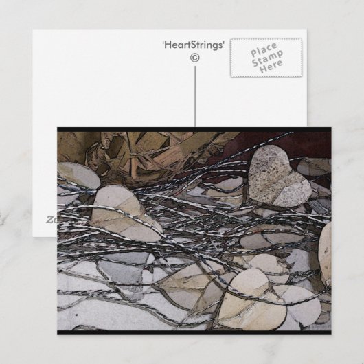HeartStrings Briefkaart (Voorkant / Achterkant)