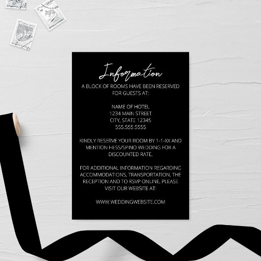 Heartstrings Bruiloft Behuizing Kaart