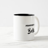 Heartstrings Gepersonaliseerd Brittany Tweekleurige Koffiemok (Voorkant rechts)