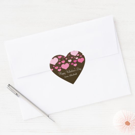 Heartstrings Valentijn Sticker (Envelop)