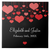 Heartstrings Valentijnse Tegel Tegeltje (Voorkant)