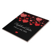 Heartstrings Valentijnse Tegel Tegeltje (Zijkant)