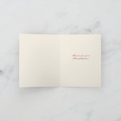 Heartstrings Victoriaans Dank u kaarten Notitiekaartje (Binnen)