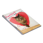 Heartthrob Cat Notitieboek (Rechterzijde)