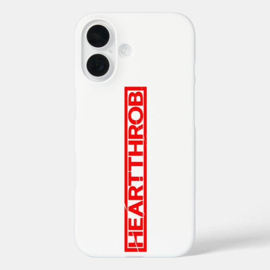Heartthrob Stamp Case-Mate iPhone Case (Achterkant)