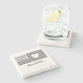 HeartUSA onderzetters (Zijkant)