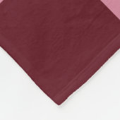 Heartwarming Bericht 2 Foto's in Plaid Valentijnse Fleece Deken (Hoek)