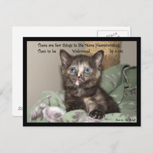 Heartwarming Briefkaart (Voorkant / Achterkant)