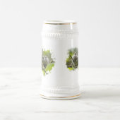 Heartwarming Cute Bushtits Songbird Family Foto Bierpul (Center)