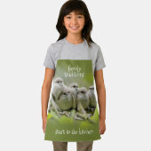 Heartwarming Cute Bushtits Songbird Family Foto Schort (Insitu)