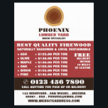 Heartwood Logo, hout/hout/houtwerf Advertentie Flyer<br><div class="desc">Heartwood Logo,  hout / hout / houtwerf Adverteren Flyer door The Visitekaartje Store.</div>