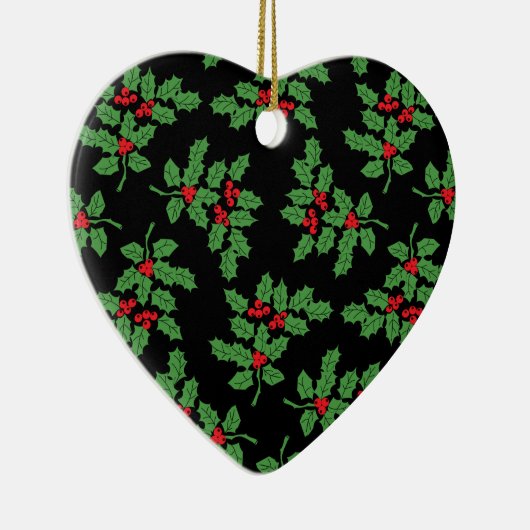 Hearty kerstgroet! keramisch ornament (Rechts)