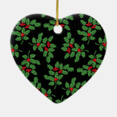 Hearty kerstgroet! keramisch ornament (Achterkant)