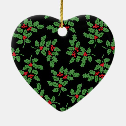 Hearty kerstgroet! keramisch ornament (Achterkant)
