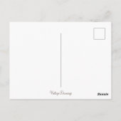 Hearty Thanksgiving Greetings  Briefkaart (Achterkant)