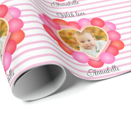 Hearty Valentijn Photo Lijst Cadeaupapier