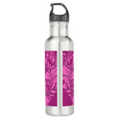 HeartyParty roze en Cherry Damask Heart Waterfles (Achterkant)