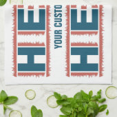 HEAT AANGEWEZEN handdoek (Gevouwen)