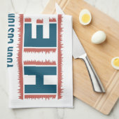 HEAT AANGEWEZEN handdoek (Quarter Fold)