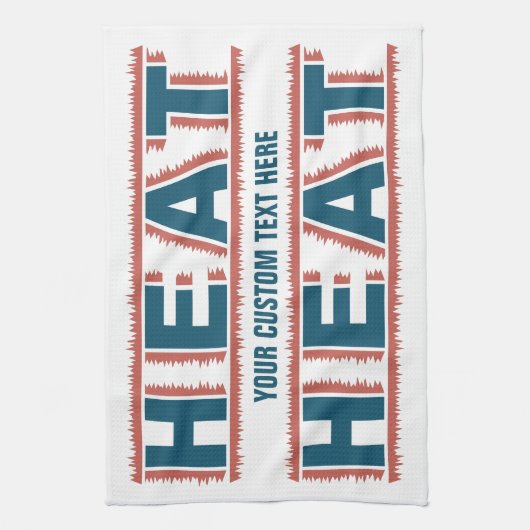 HEAT AANGEWEZEN handdoek (Verticaal)