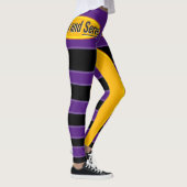 Heat and Serve Black Tekst Gfx Leggings (Rechts)