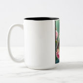 Heat Cup Design: moderne elegantie"** Tweekleurige Koffiemok (Links)