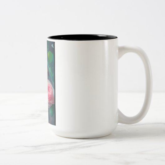 Heat Cup Design: moderne elegantie"** Tweekleurige Koffiemok (Rechts)