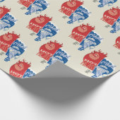 Heat Miser Hot Head & Snow Miser Mr. Cool Cadeaupapier (Hoek)