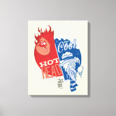 Heat Miser Hot Head & Snow Miser Mr. Cool Canvas Afdruk (Voorkant)