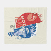 Heat Miser Hot Head & Snow Miser Mr. Cool Fleece Deken (Voorkant (Horizontaal))