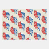 Heat Miser Hot Head & Snow Miser Mr. Cool Inpakpapier Vel (Voorkant 2)