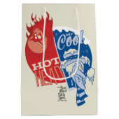 Heat Miser Hot Head & Snow Miser Mr. Cool Medium Cadeauzakje (Achterkant)