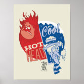 Heat Miser Hot Head & Snow Miser Mr. Cool Poster (Voorkant)