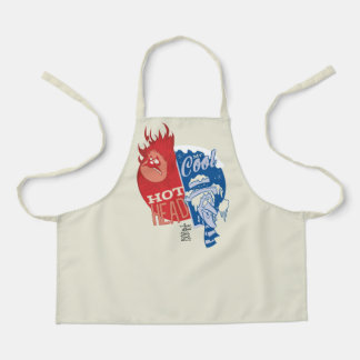 Heat Miser Hot Head & Snow Miser Mr. Cool Schort