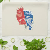 Heat Miser Hot Head & Snow Miser Mr. Cool Theedoek (Gevouwen)