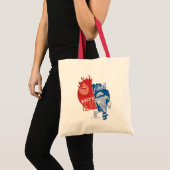 Heat Miser Hot Head & Snow Miser Mr. Cool Tote Bag (Voorkant (product))