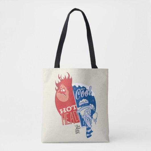 Heat Miser Hot Head & Snow Miser Mr. Cool Tote Bag (Voorkant)