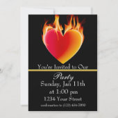 Heat Up met onze Fire Party! Kaart (Voorkant)