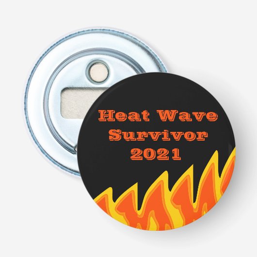 Heat Wave Survivor 2021 Bottle Opener (Voorkant)