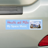 Heath and Miller Bumpersticker (Op auto)