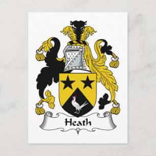 Heath Family Crest Briefkaart