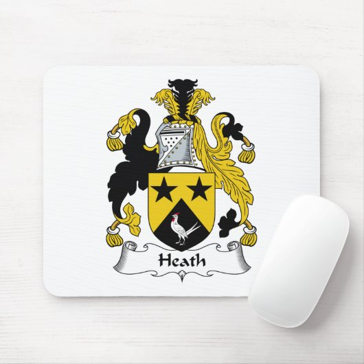 Heath Family Crest Muismat (Met muis)