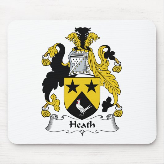 Heath Family Crest Muismat (Voorkant)