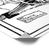 Heath Robinson Cracking Nuts World War I Cartoon F Poster (Hoek)