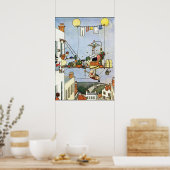 Heath Robinson Illustration Home Comforts W Heath Poster (Keuken)