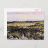 Heath with a Wheelbarrow by Vincent van Gogh Briefkaart (Voorkant / Achterkant)