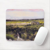 Heath with a Wheelbarrow by Vincent van Gogh Muismat (Met muis)