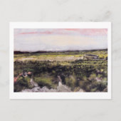 Heath with a Wheelbarrow, Vincent van Gogh Briefkaart (Voorkant)