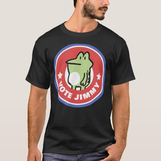 Heathcliff Gang  Vote Jimmy Frog T-shirt (Voorkant)